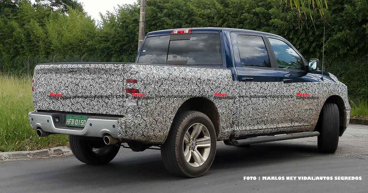 Ram 1500 Classic prototipo Brasile foto spia