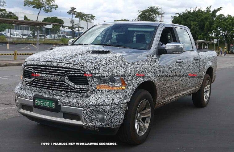 Ram 1500 Classic prototipo Brasile foto spia