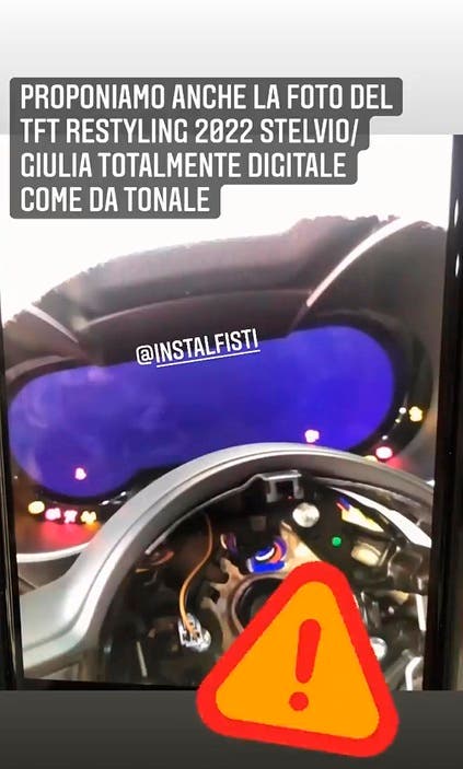 Virtual Cockpit Alfa Romeo Stelvio