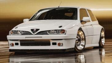 Alfa Romeo 145 restomod render