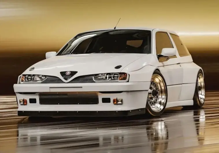 Alfa Romeo 145 restomod render