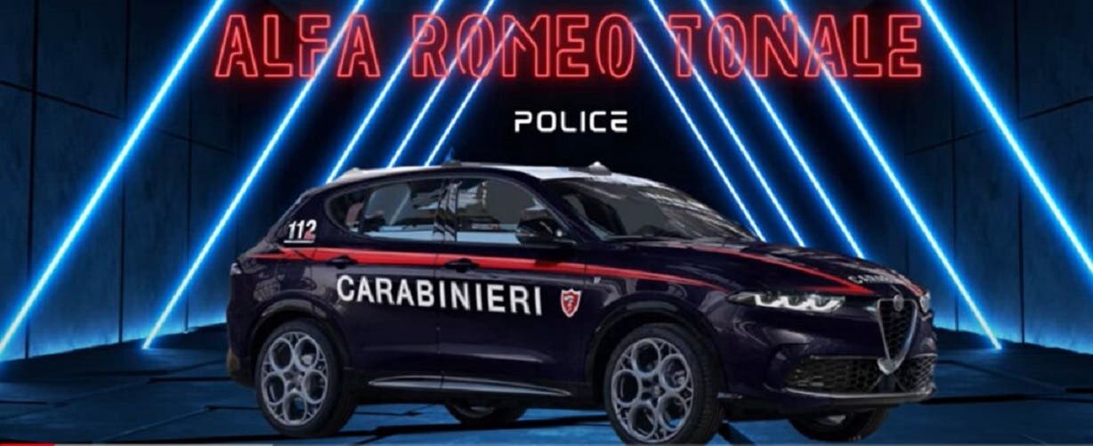 Alfa Romeo Tonale Carabinieri