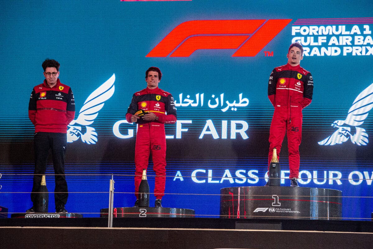 Carlos Sainz Charles Leclerc Mattia Binott