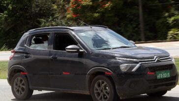 Citroën C3 2023 foto spia