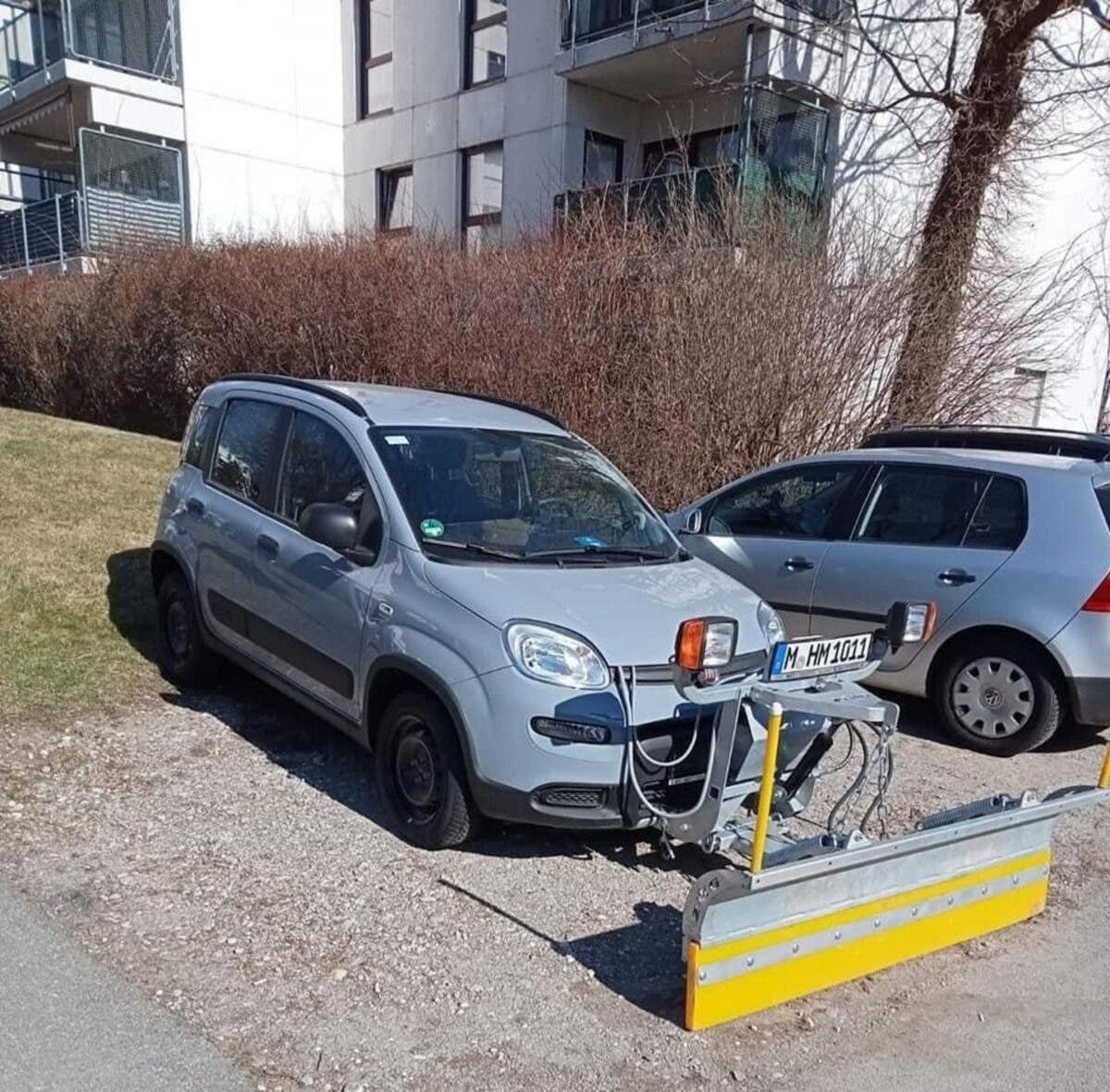 Fiat Panda 4x4 spazzaneve