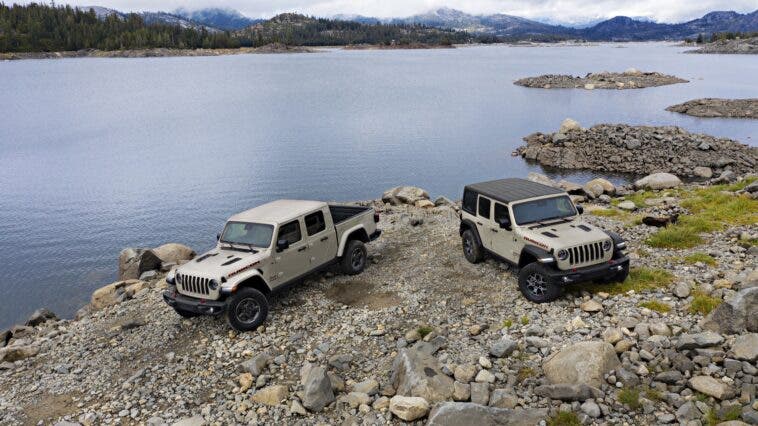 Jeep Gladiator e Jeep Wrangler