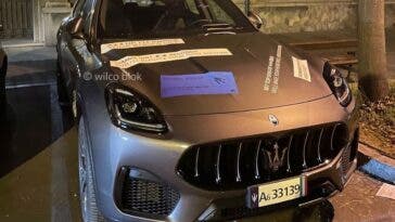 Maserati Grecale nuovo prototipo senza camuffamento
