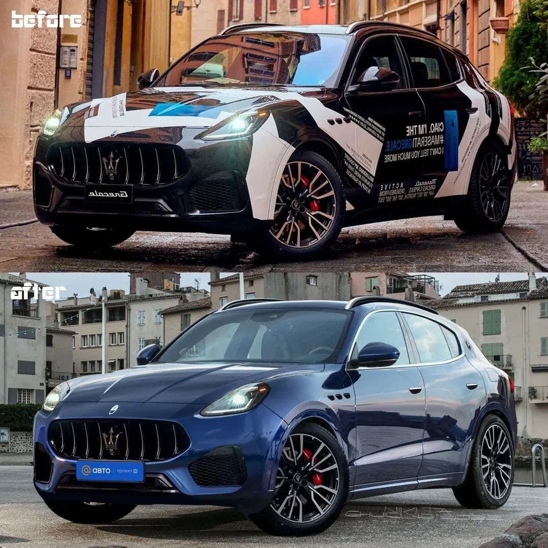 Maserati Grecale render definitivo