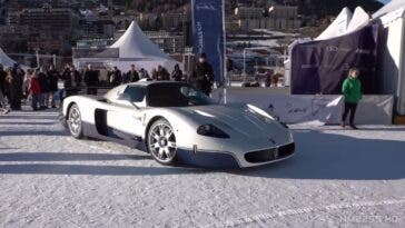 Maserati MC12 esemplare neve