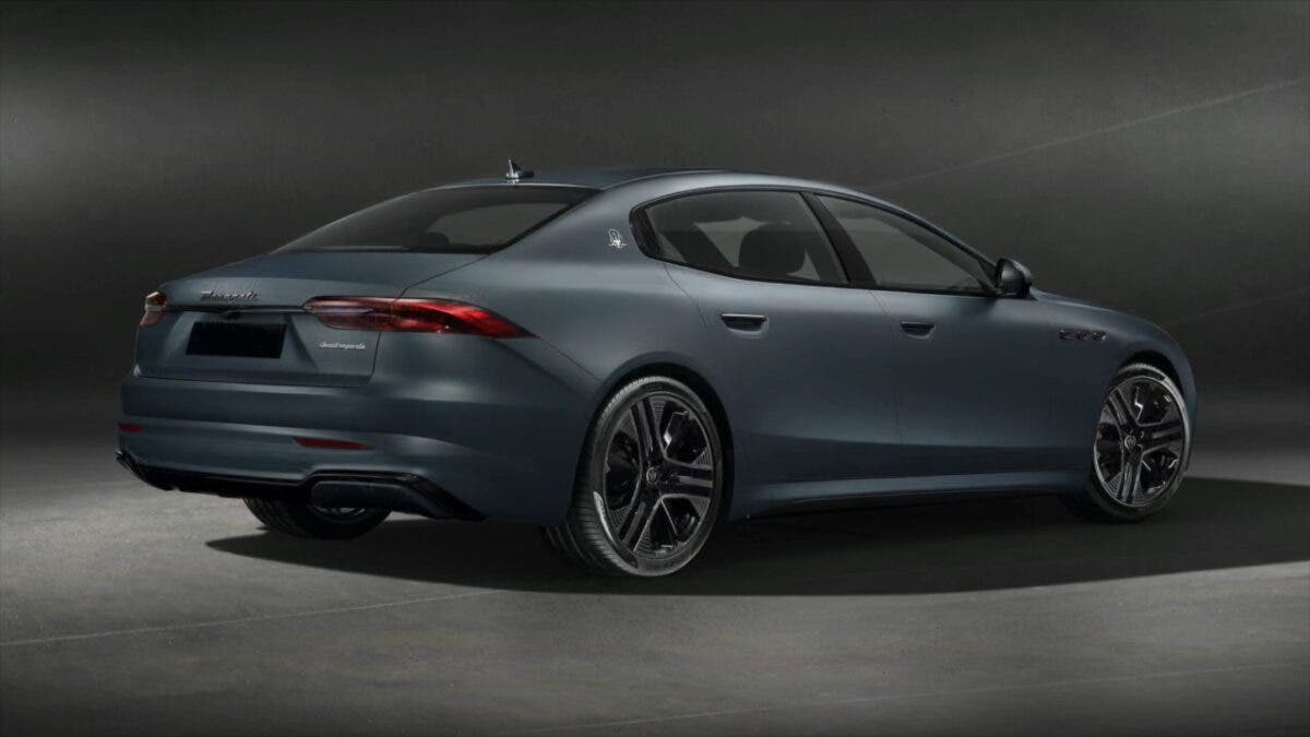 Maserati Quattroporte nuova generazione render