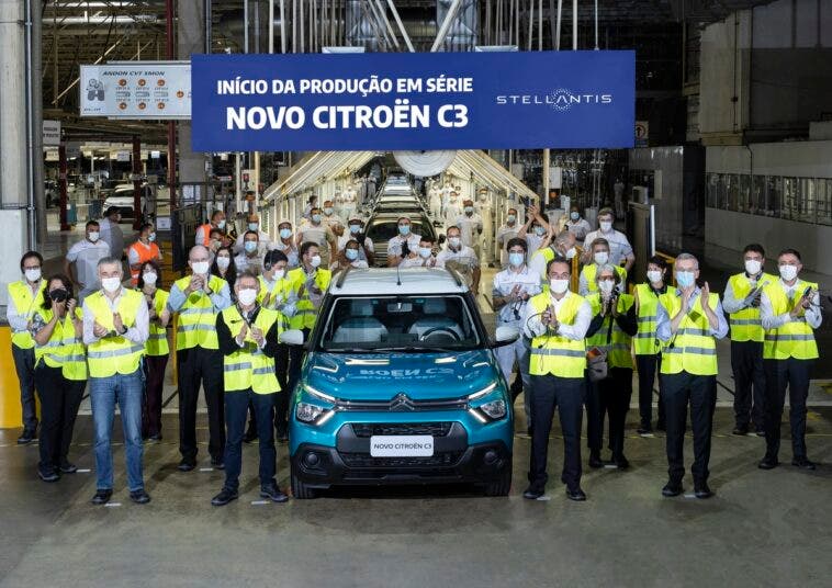 Nuova Citroën C3 inizio produzione