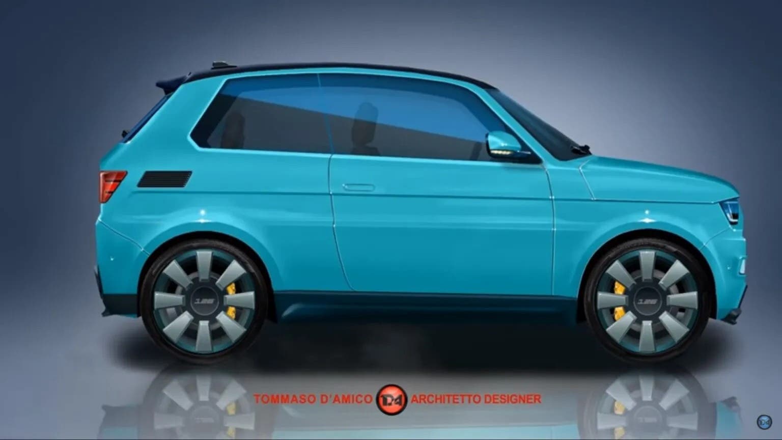 Nuova Fiat 126 elettrica 