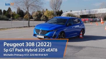 Peugeot 308 2022 test alce Km77