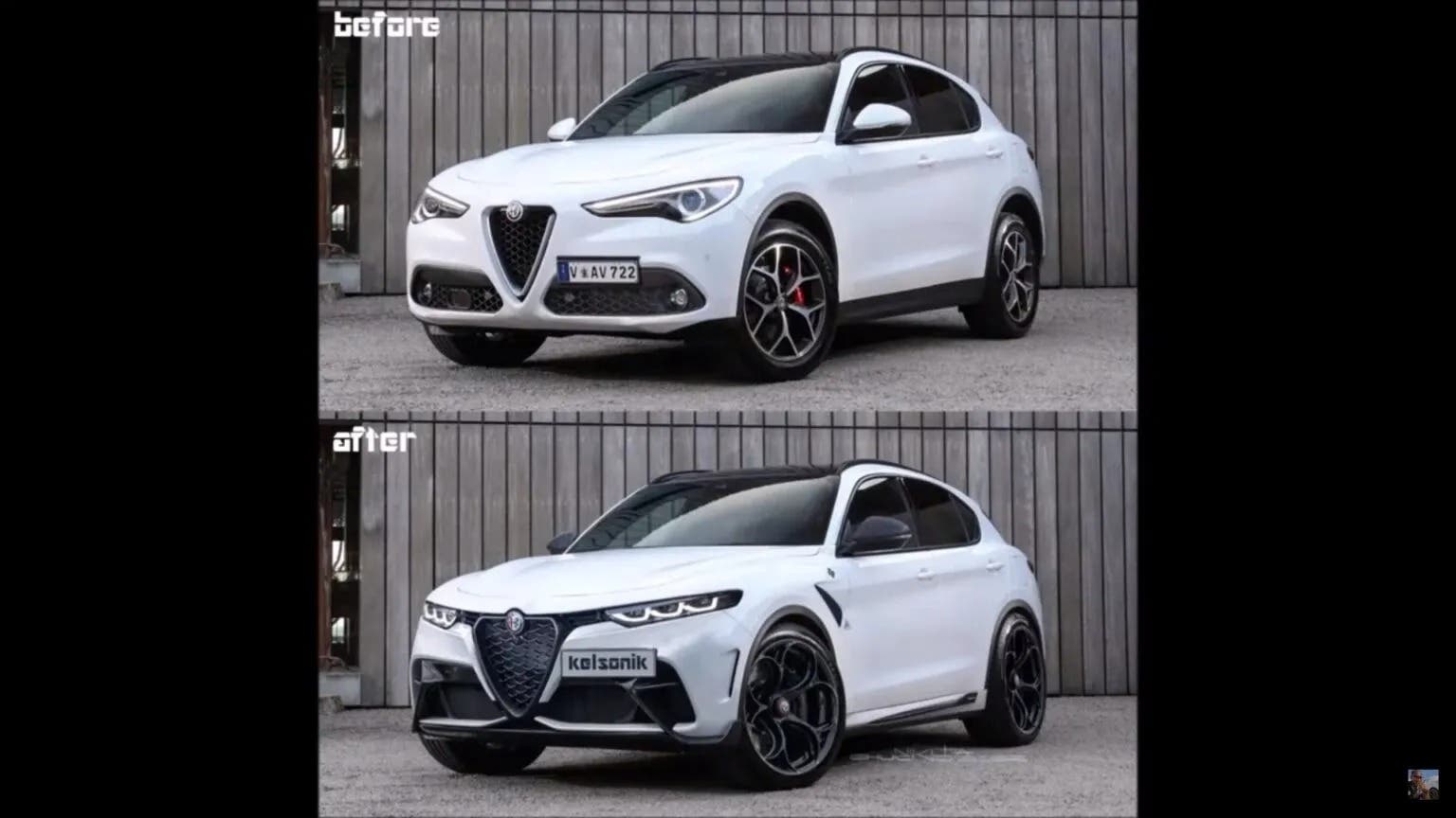 Alfa Romeo Stelvio restyling