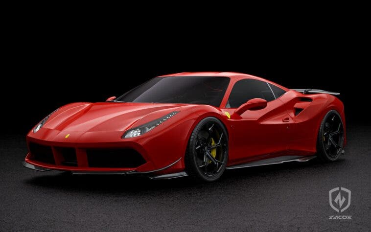 Ferrari 488 GTB Zacoe body kit