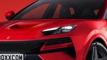 Ferrari Purosangue render