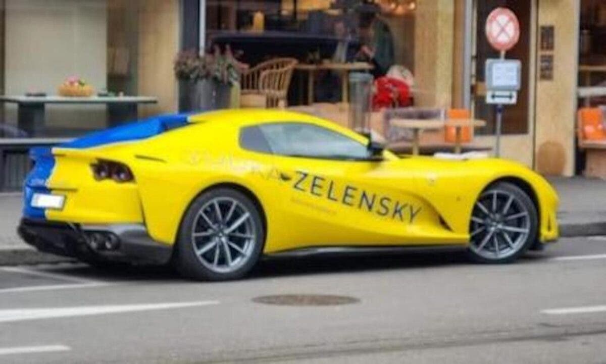 Ferrari 812 Superfast Zelensky