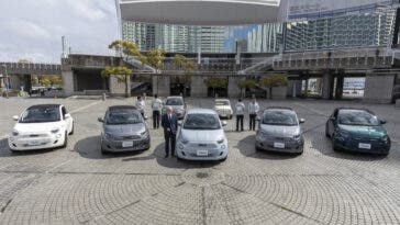 Fiat 500 Elettrica Giappone