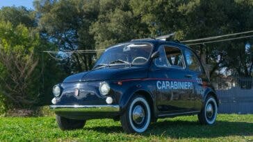 Fiat 500 F Carabinieri 1970 asta