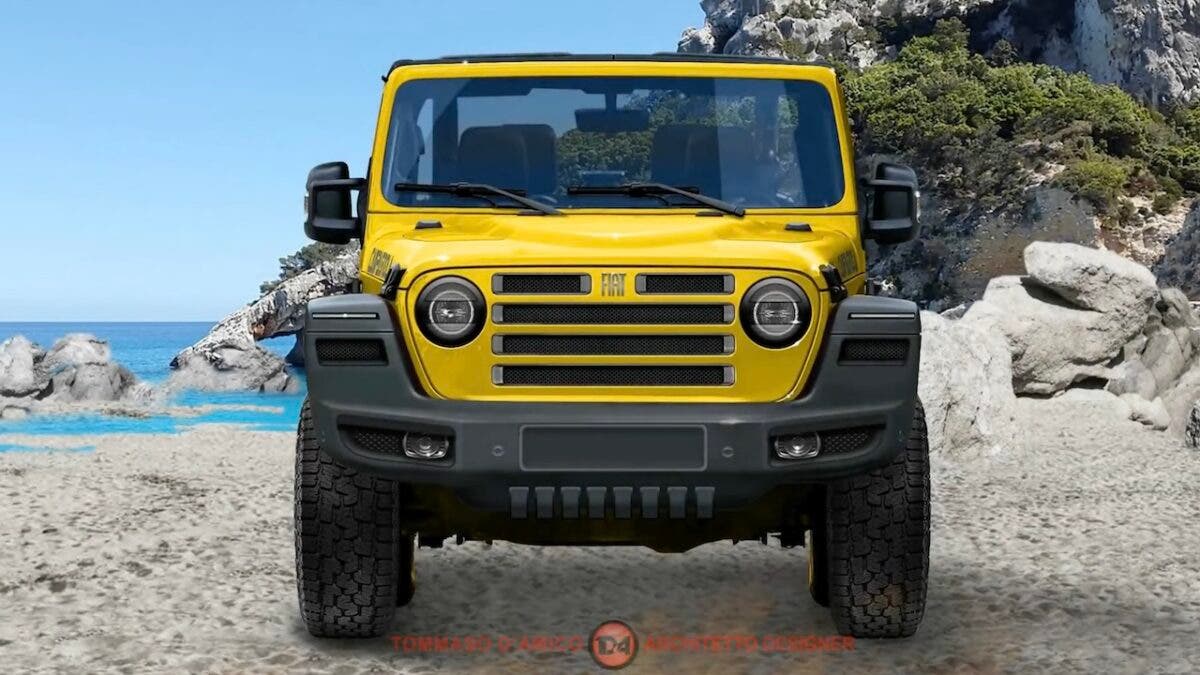 Fiat Campagnola render