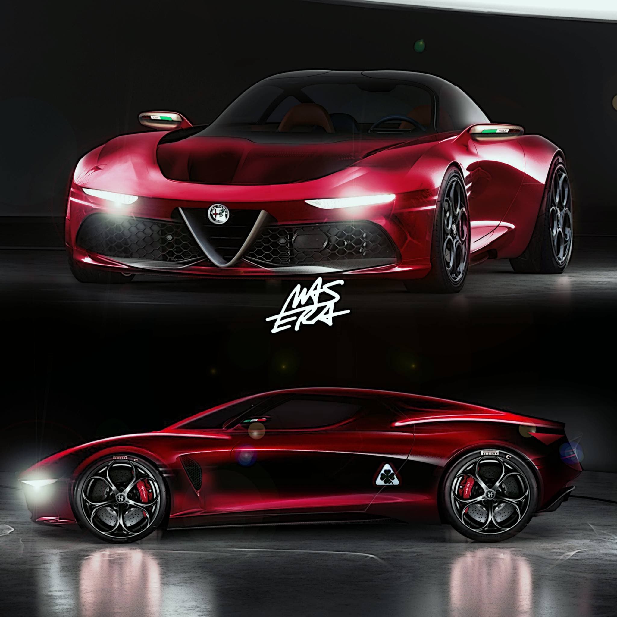 Nuova Alfa Romeo 8C