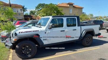 Jeep Gladiator Rubicon prototipo Brasile