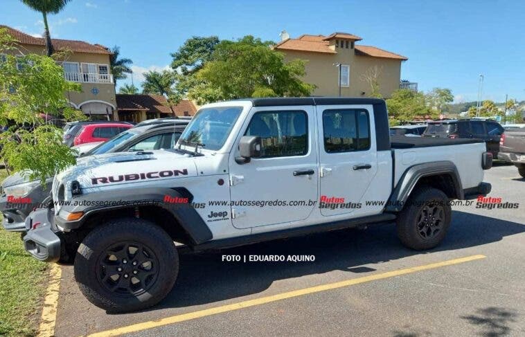 Jeep Gladiator Rubicon prototipo Brasile