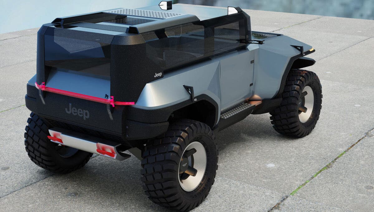 Jeep Wrangler render