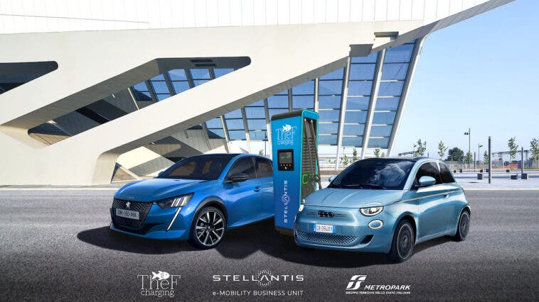 Stellantis TheF Charging collaborazione