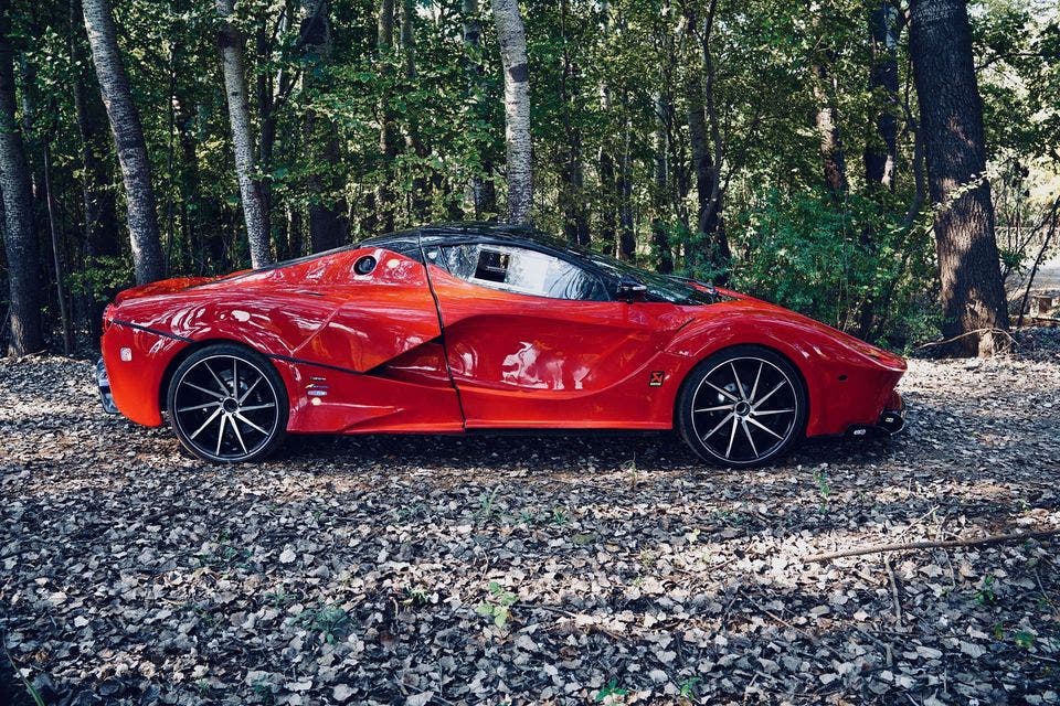 laferrari replica da audi r8 spyder v10 2