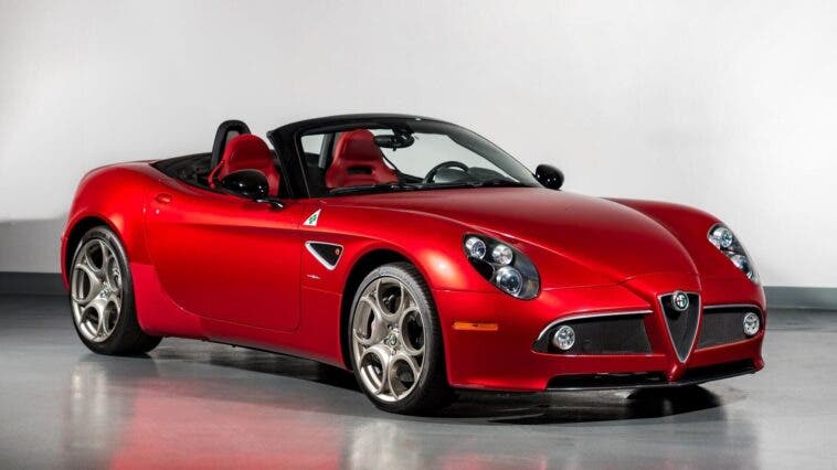 Alfa Romeo 8C Spider 2009 asta