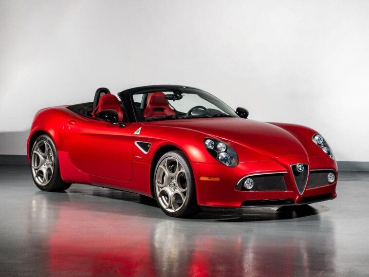 Alfa Romeo 8C Spider 2009 asta