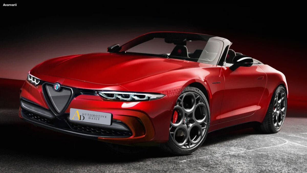 Alfa Romeo Duetto render