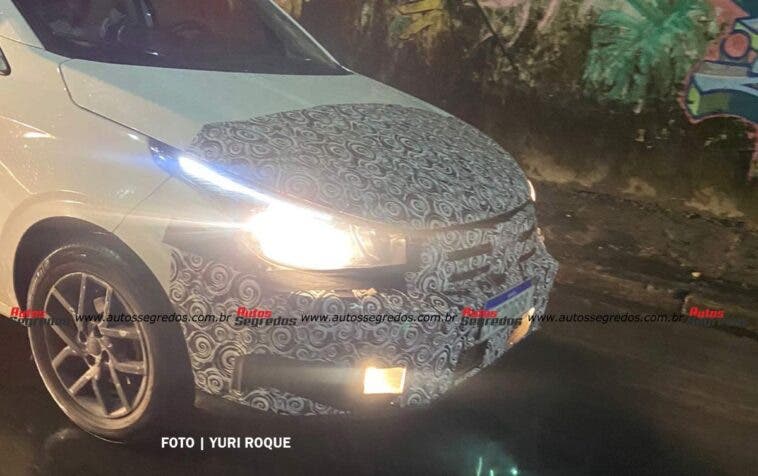 Fiat Argo 2023 prototipi foto spia