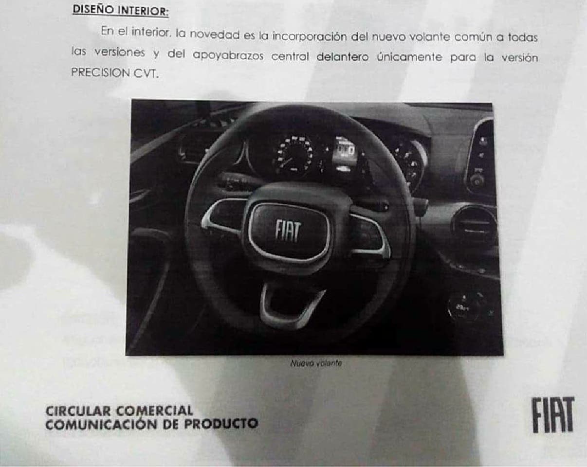 Fiat Cronos restyling