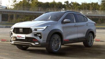 Fiat Fastback 2023 progetto digitale render