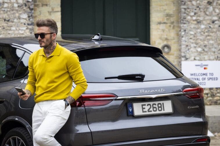 Maserati Grecale e David Beckham