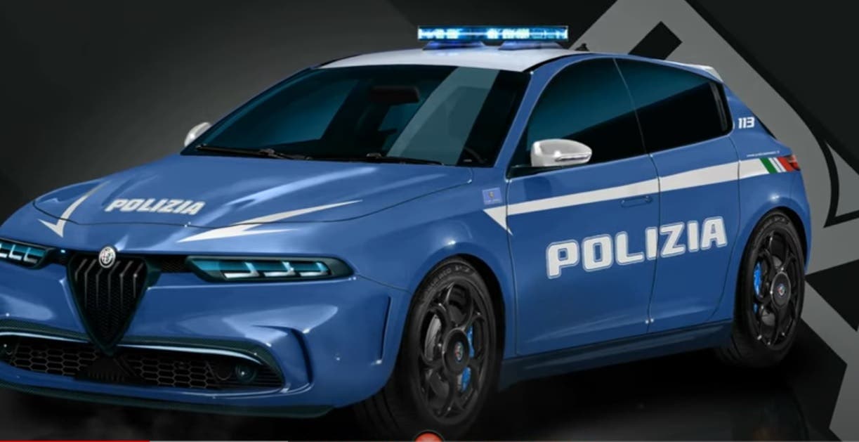 Nuova Alfa Romeo Giulietta Polizia