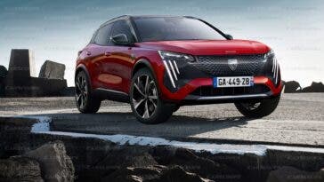Peugeot 3008 2023 render
