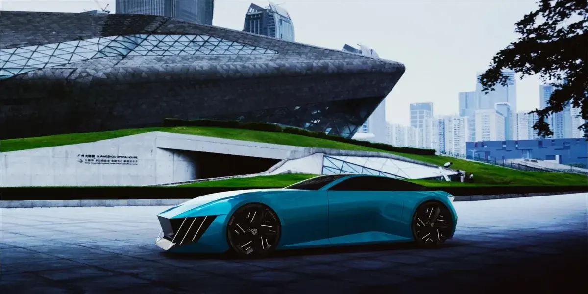 Peugeot EX8 render