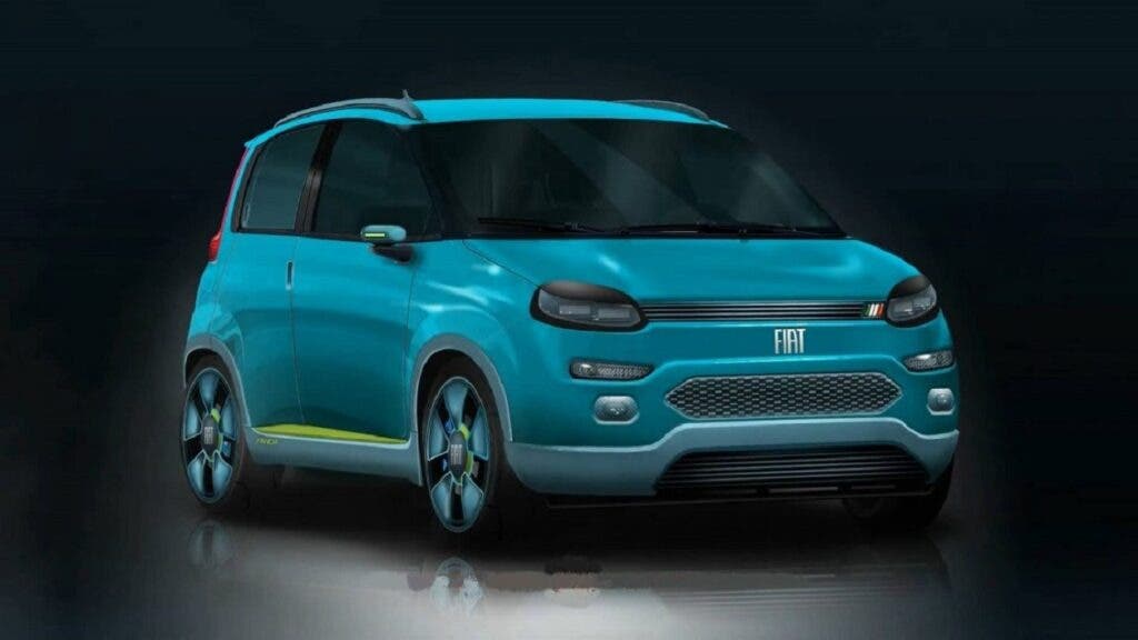 Fiat Panda render