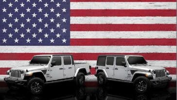 Jeep Wrangler e Gladiator