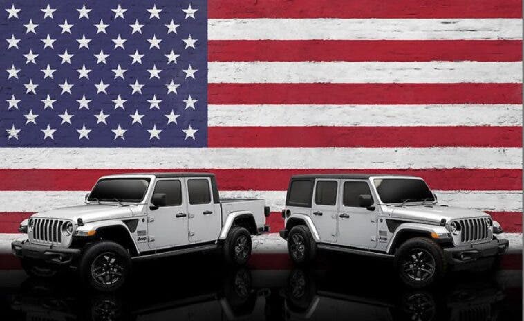 Jeep Wrangler e Gladiator