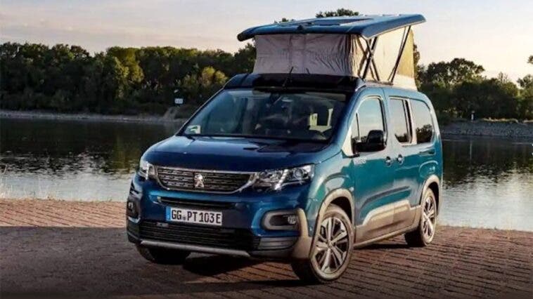 Peugeot e-Rifter camper