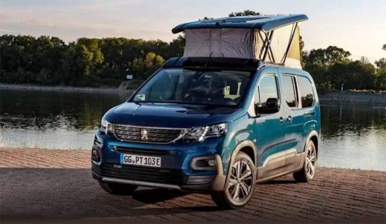 Peugeot e-Rifter camper