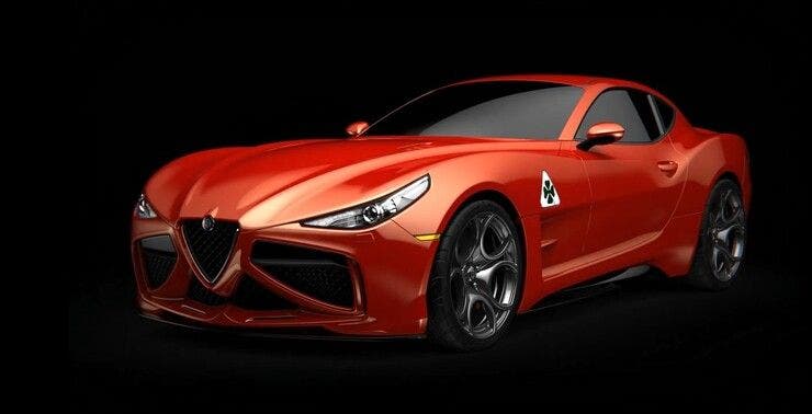 Alfa Romeo GTV render