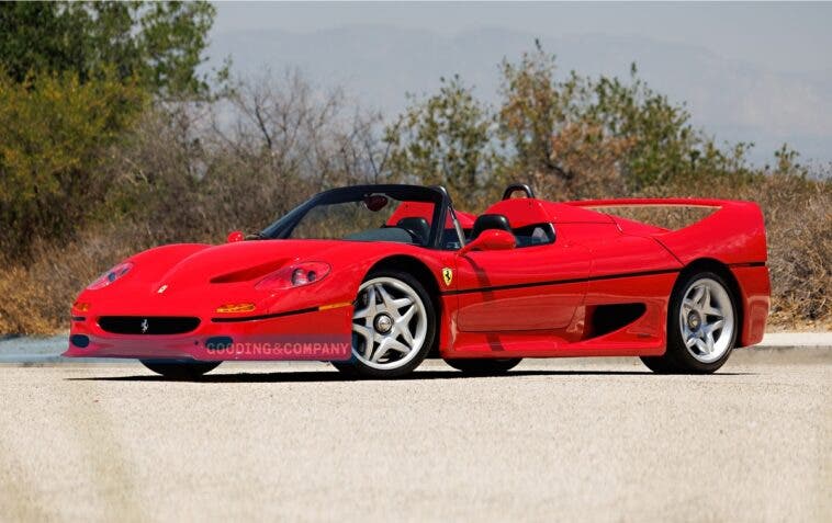 Ferrari F50 1995 asta Mike Tyson