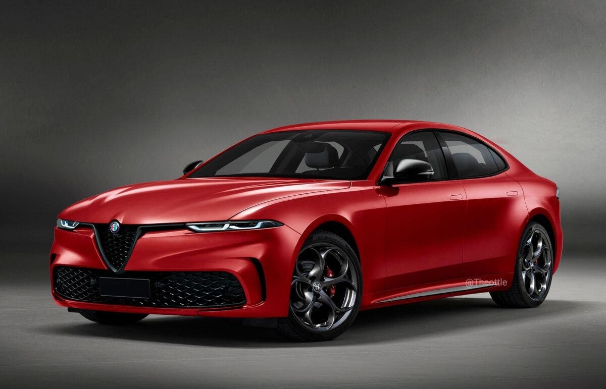 Nuova Alfa Romeo Giulia elettrica