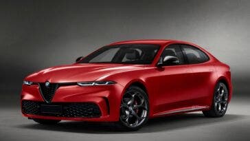 Nuova Alfa Romeo Giulia elettrica