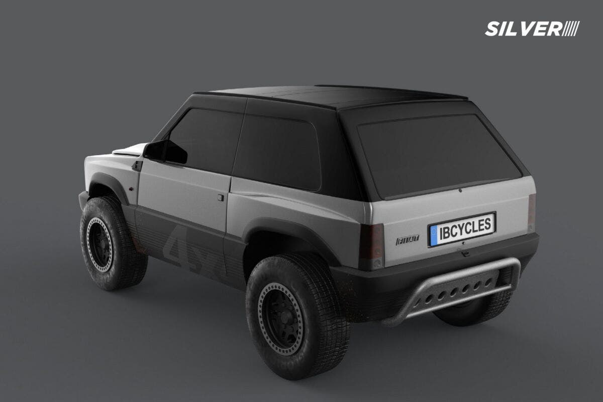 Fiat Panda 4x4 restomod